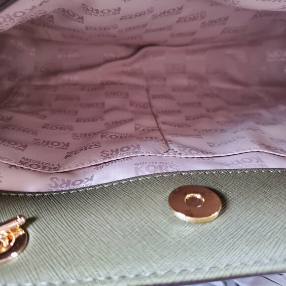 Michael Kors Susannah Embellished EW Medium Leather Tote - Picture 12 of 16